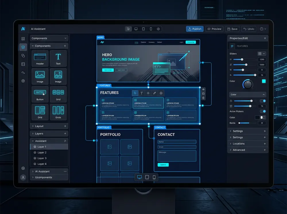 Kalien Website Builder by Kalien AI Technologies